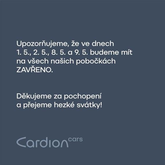 Květnové svátky a navazující soboty ZAVŘENO